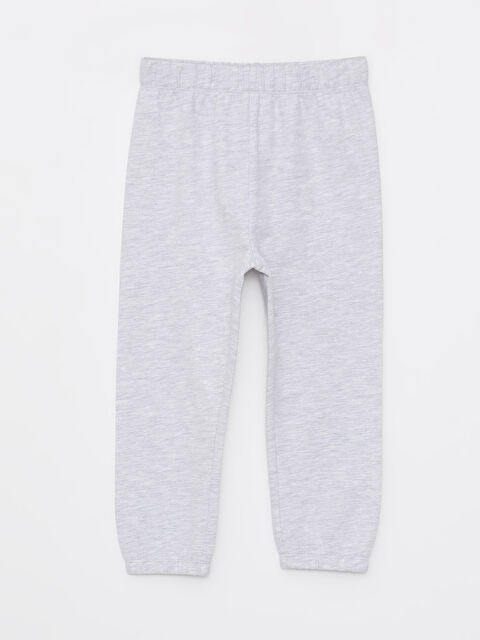 LCW baby Beli Lastikli Basic Kız Bebek Eşofman Alt - W22013Z1-CT3