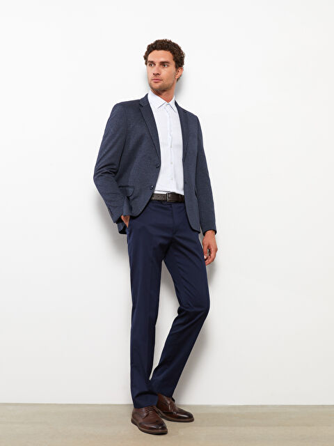 LCWAIKIKI Classic Dar Kalıp Erkek Blazer Ceket - W22596Z8-LN6
