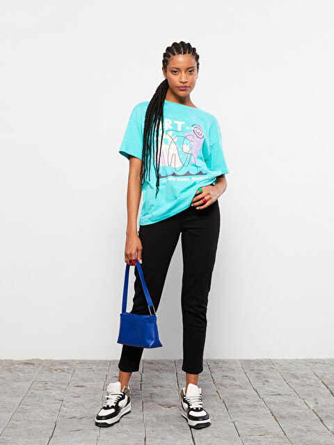 LCW Vision Standard Fit Regular Pocket Detailed Gabardine Women's Trousers - W23092Z8-CVL