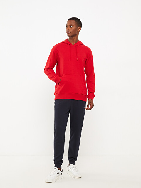 XSIDE Basic Men's Hooded Hoodie with Long Sleeve - W23126Z8-HPM