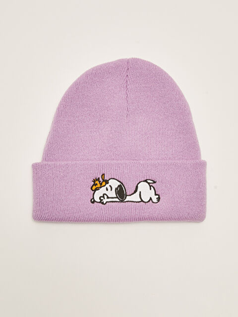 LCW ACCESSORIES قبعة تريكو بنات مرخصة سنوبي - W23659Z4-FZ6