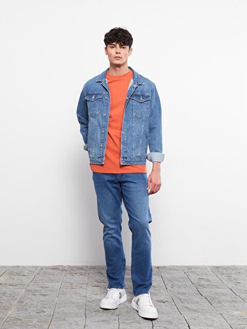 LCW Jeans 779 جينز بقصة عادية للرجال - W24037Z8-H45