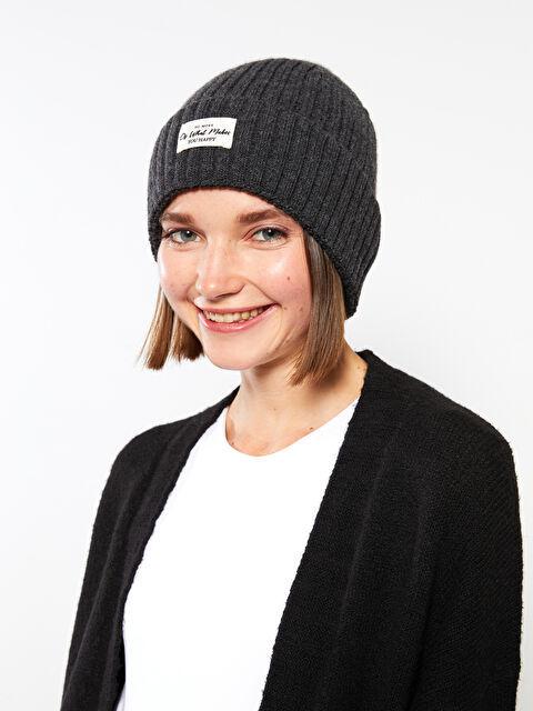 LCW ACCESSORIES Etiket Baskılı Kadın Bere - W24184Z8-CUZ