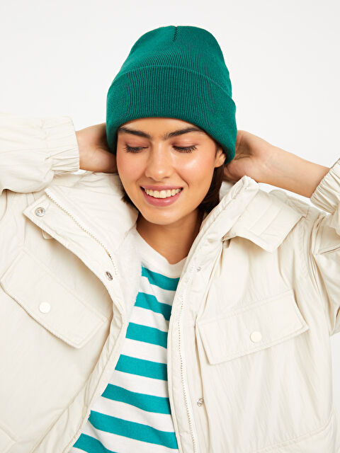 LCW ACCESSORIES Kadın Düz Bere - W24197Z8-HFR