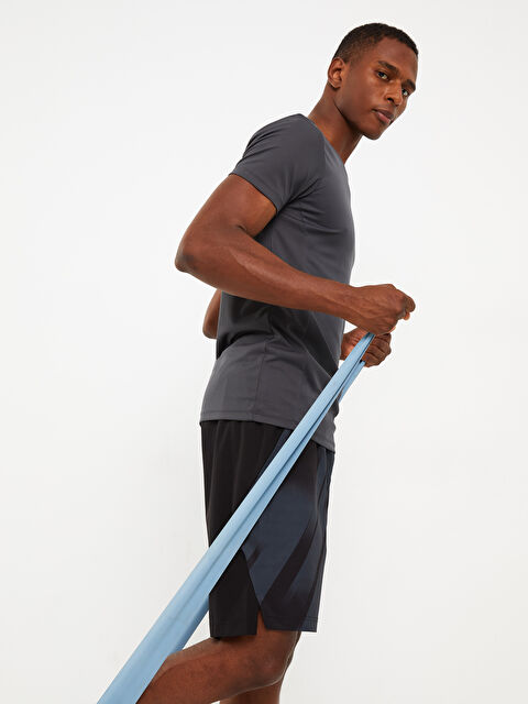 XSIDE ACTIVE Bisiklet Yaka Kısa Kollu Erkek Spor Tişört - W24641Z8-LZF