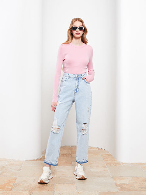 LCW Vision әйелдерге арналған трикотаж жемпір - W25269Z8-QXA