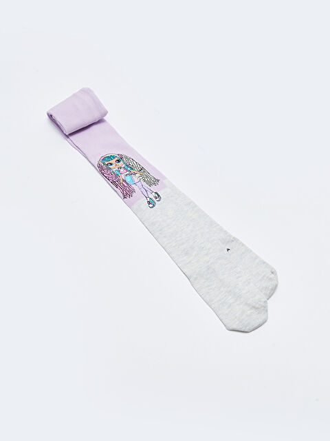 LCW Kids LOL Surprise OMG Lisanslı Kız Çocuk Külotlu Çorap - W25433Z4-J2S