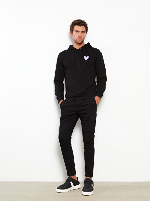 XSIDE Slim Fit Gabardin Erkek Kargo Pantolon - W25519Z8-RQL