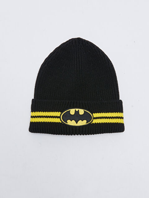 LCW ACCESSORIES Batman Lisanslı Erkek Çocuk Triko Bere - W26122Z4-E0N