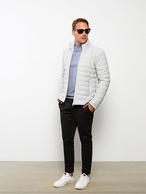 LCW ECO Standart Kalıp Dik Yaka Erkek Mont - W26506Z8-LAL