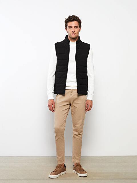 LCW ECO Standart Kalıp Dik Yaka Erkek Yelek - W26507Z8-CVL