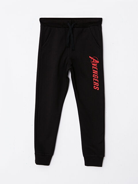 LCW Kids Beli Lastikli Avengers Baskılı Erkek Çocuk Jogger Eşofman Altı - W28179Z4-CVL