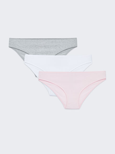 LCW DREAM Plain Classic Knickers 3-Pack - W28355Z8-FTE