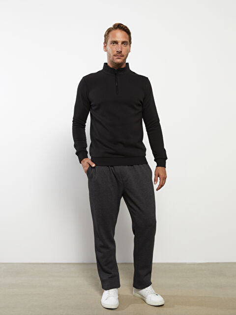 LCWAIKIKI Basic Standart Kalıp Erkek Kalın Eşofman Altı - W29216Z8-D5D