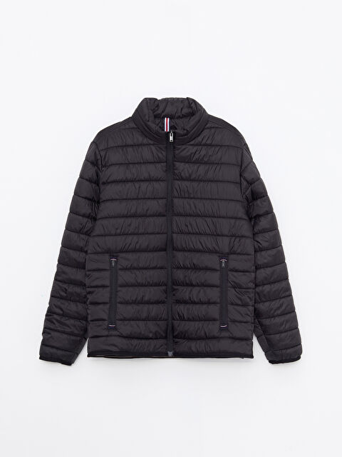 SOUTHBLUE Standart Kalıp Dik Yaka Erkek Şişme Mont - W29317Z8-CVL