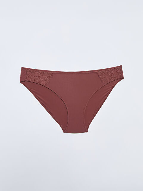 LCW DREAM Lace Detailed Briefs - W29466Z8-HER