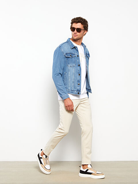 XSIDE Slim Fit Gabardin Erkek Pantolon - W29591Z8-SKK