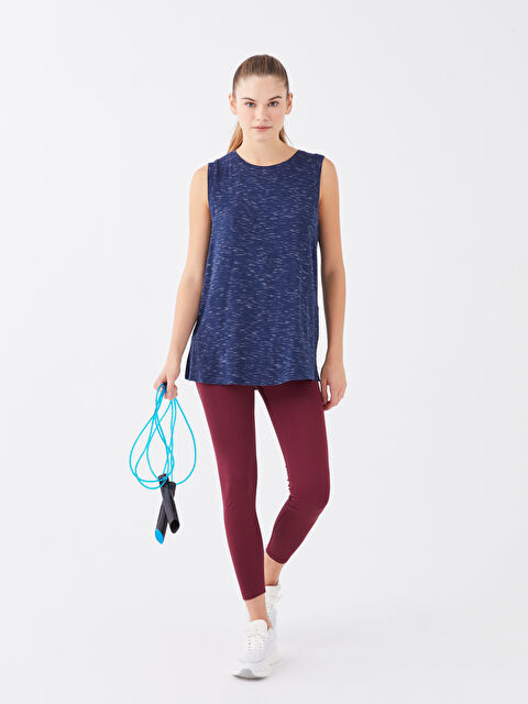 XSIDE ACTIVE Kadın Beli Lastikli Düz Spor Tayt - W29707Z8-MZU