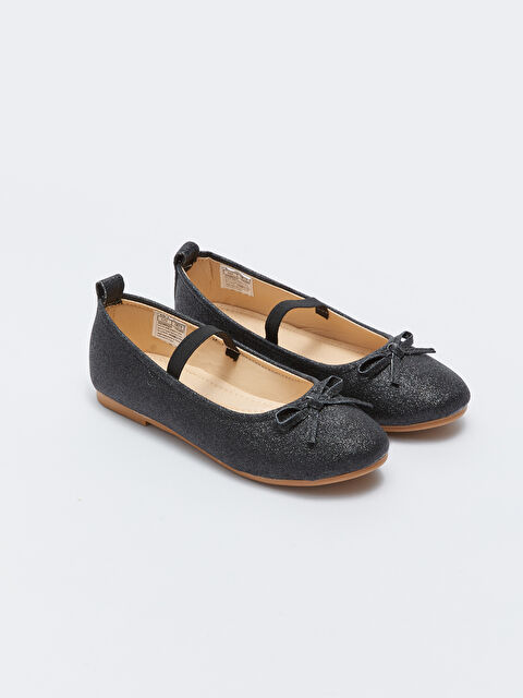 LCW STEPS Fiyonk Detaylı Lastikli Kız Çocuk Babet - W29865Z4-HUC