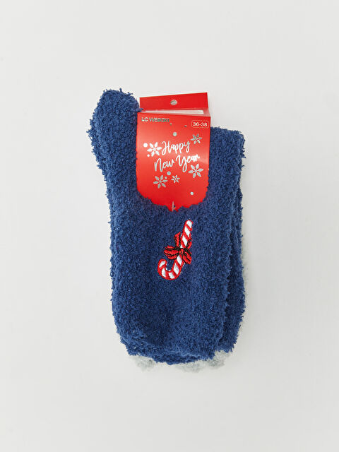 LCW DREAM Žena TAMNO PLAVA Kućne čarape - W29872Z8-J2Y