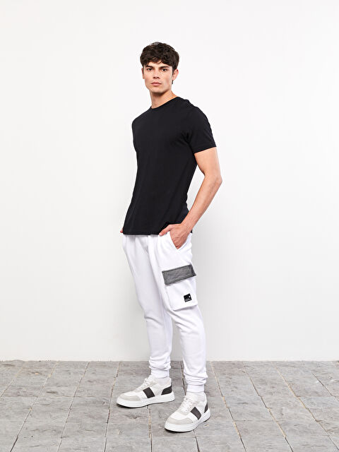 XSIDE Slim Fit Erkek Kalın Jogger Eşofman Altı - W29901Z8-Q6K