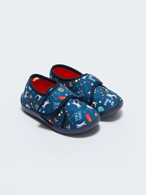 LCW STEPS Baskılı Cırt Cırtlı Erkek Çocuk Panduf - W2AF49Z4-LSJ