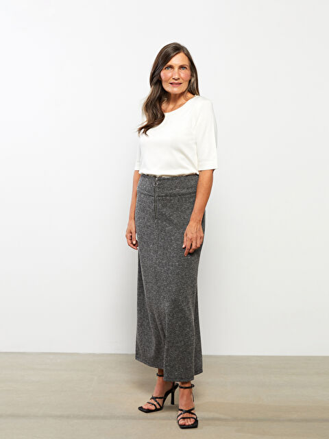 LCW Grace Desenli A Kesim Kadın Etek - W2AF80Z8-MHS