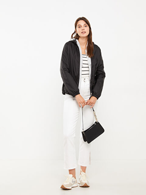 LCWAIKIKI Classic Kadın Kapüşonlu Düz Yağmurluk - W2AG18Z8-CVL