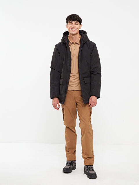 XSIDE ACTIVE Standart Kalıp Kapüşonlu Erkek Mont - W2AH71Z8-J0F