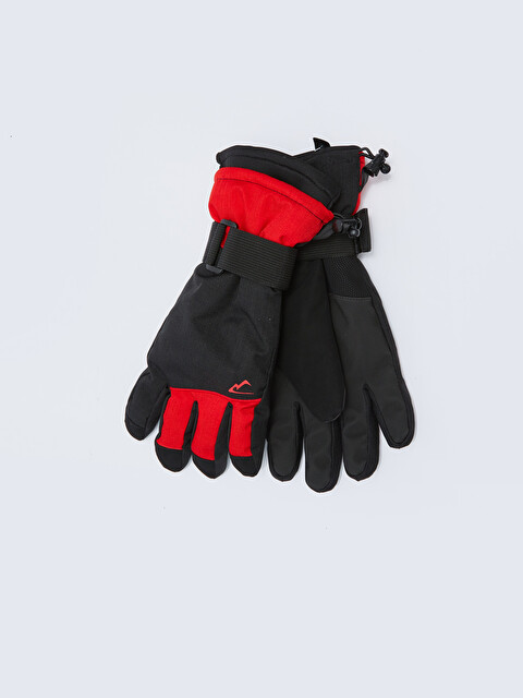 LCW ACCESSORIES Color Block Men's Snow Gloves - W2AL44Z8-HEG | LC