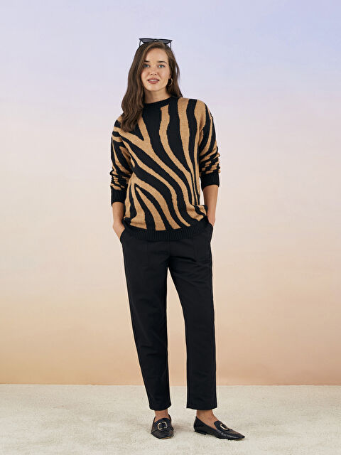 LCWAIKIKI Maternity Karın Panelli Düz Gabardin Hamile Pantolon - W2AN08Z8-CVL