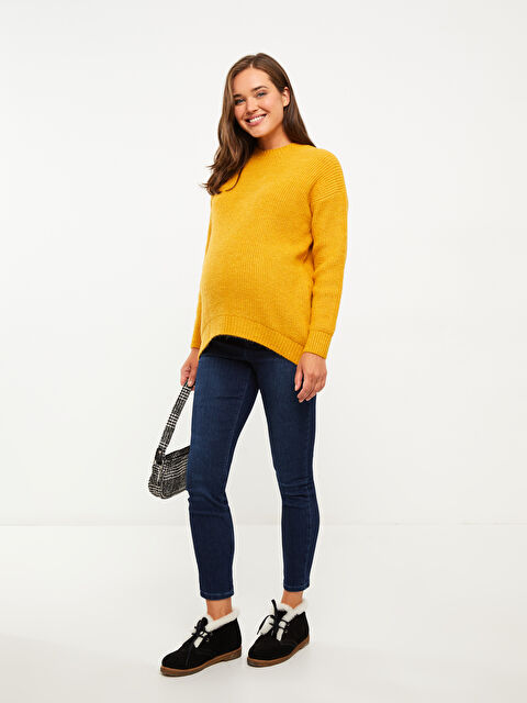 LCWAIKIKI Maternity Karın Panelli Mercury Skinny Fit Hamile Jean Pantolon - W2AN15Z8-309