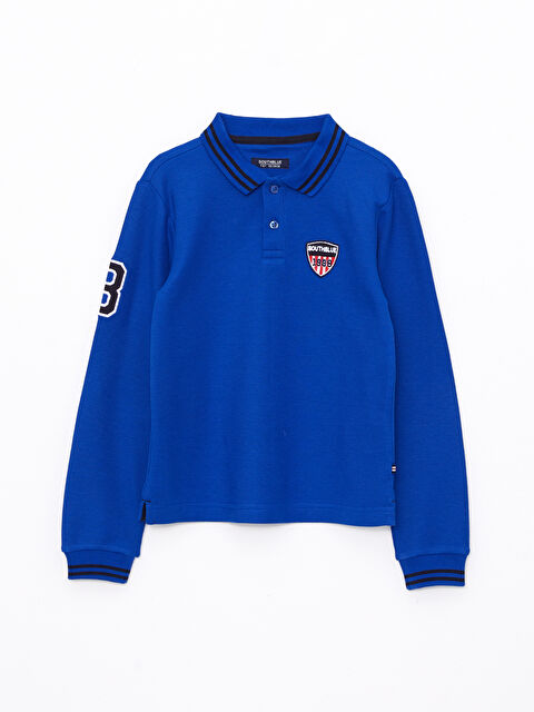 SOUTHBLUE Polo Yaka Uzun Kollu Erkek Çocuk Tişört - W2BG41Z4-S7L