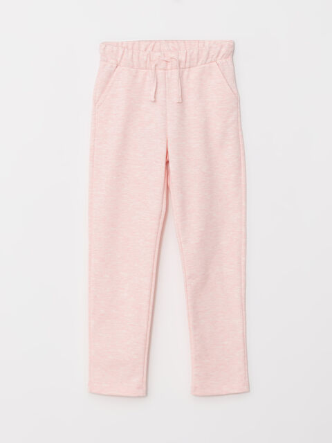 LCW ECO Elasticated Waist Basic Girls' Sweatpants - W2BH07Z4-E6R