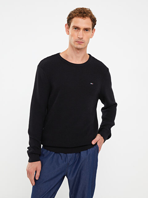 SOUTHBLUE Bisiklet Yaka Erkek Triko Kazak - W2BK13Z8-CVL