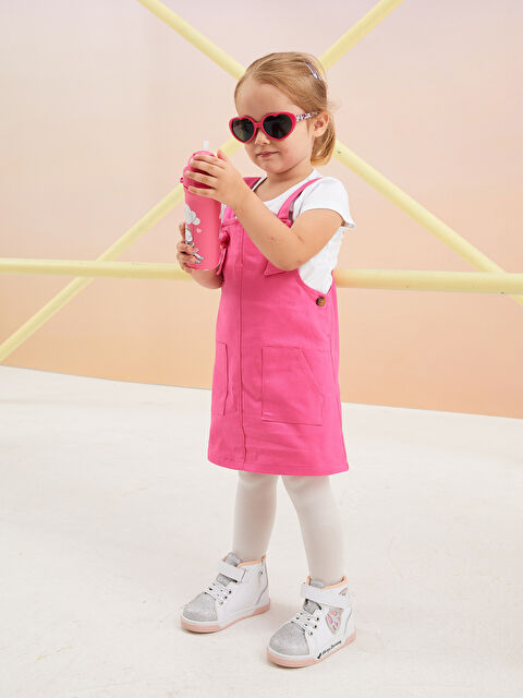 LCW STEPS Bağcık Cırt Cırt ve Fermuarlı Kız Bebek Spor Ayakkabı - W2BM47Z1-J5E