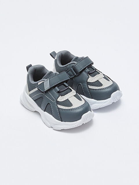 LCW STEPS Bağcık ve Cırt Cırtlı Erkek Bebek Spor Ayakkabı - W2CC48Z1-SJG