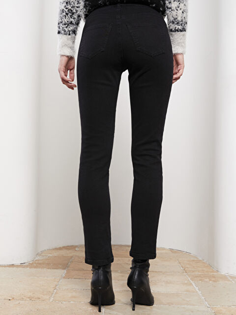 LC Waikiki High Waisted Slim Fit Regular Pocket Detailed