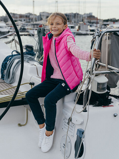 SOUTHBLUE Kapüşonlu Basic Kız Çocuk Şişme Yelek - W2DJ25Z4-SKC