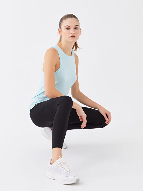 XSIDE ACTIVE Beli Yazı Şeritli Kadın Tayt - W2DO59Z8-RQN