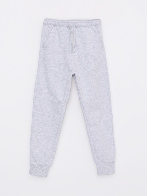 LCW ECO Elasticated Waist Basic Boys' Jogger Sweatpants - W2EI81Z4-CT3