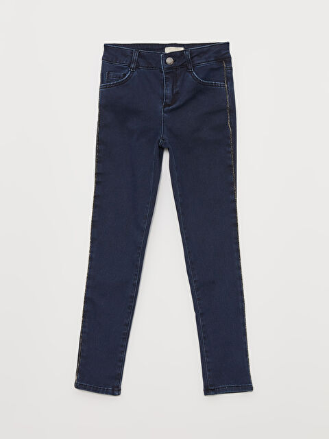 LCW Kids Basic Kız Çocuk Jean Pantolon - W2ES42Z4-309