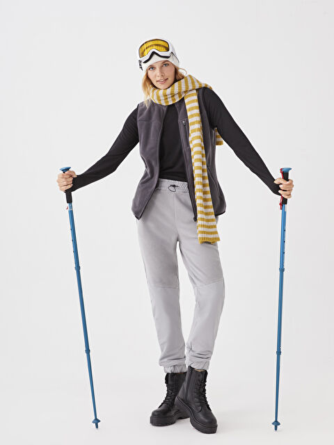 LCW OUTDOOR Kadın Dik Yaka Düz Yelek - W2FK89Z8-UXA