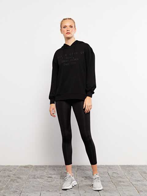 XSIDE Kadın Beli Lastikli Düz Tayt - W2FM10Z8-CVL