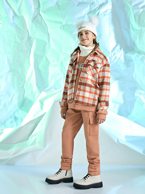 LCW Kids Beli Lastikli Basic Kız Çocuk Jogger Eşofman Altı - W2FM42Z4-GQ4