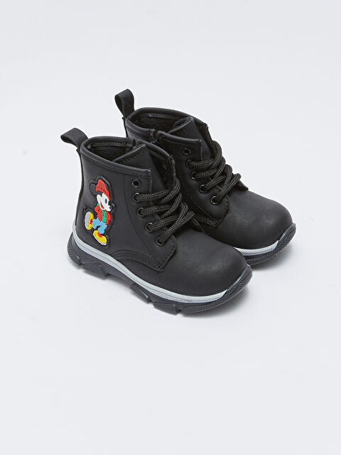 LCW STEPS Mickey Mouse Lisanslı Erkek Bebek Bot - W2FP97Z1-SN4