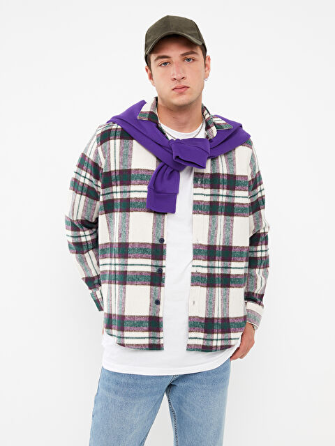 XSIDE Regular Fit Uzun Kollu Ekose Erkek Oduncu Gömlek - W2FV99Z8-LKQ