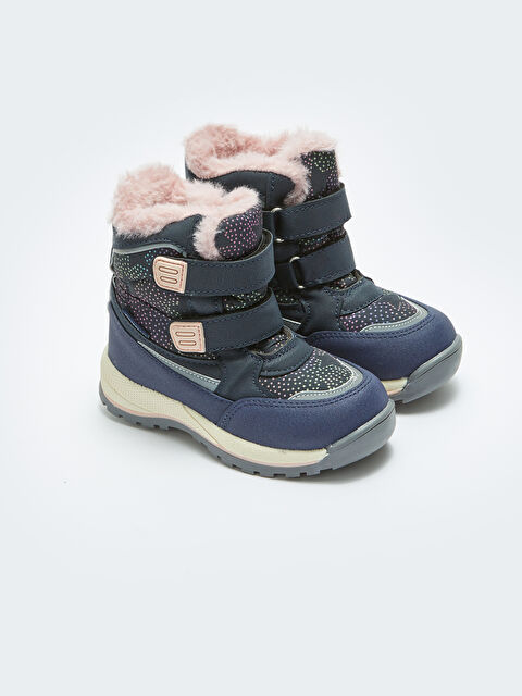 LCW STEPS Cırt Cırtlı Baskılı Su Geçirmez Kız Bebek Kar Botu - W2G204Z1-SP7