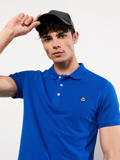 XSIDE Polo Yaka Kısa Kollu Pike Erkek Tişört - W2GA64Z8-HSJ