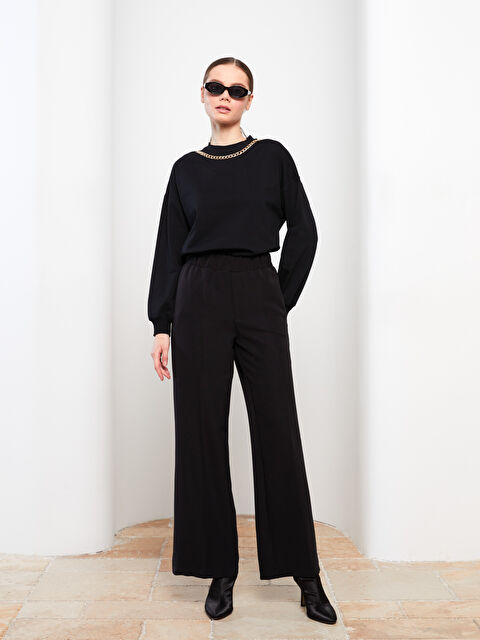 LCW Modest Kadın Standart Fit Düz Pantolon - W2GY53Z8-RQL